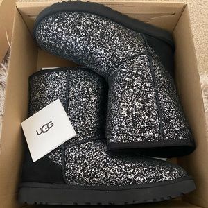 UGG Black and silver women’s boots